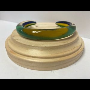 Glass Cuff Bracelet
